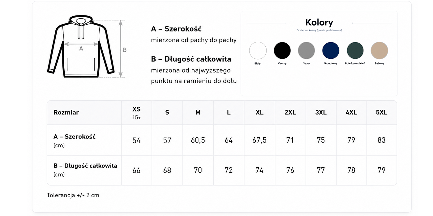 Bluza oversize szczegóły