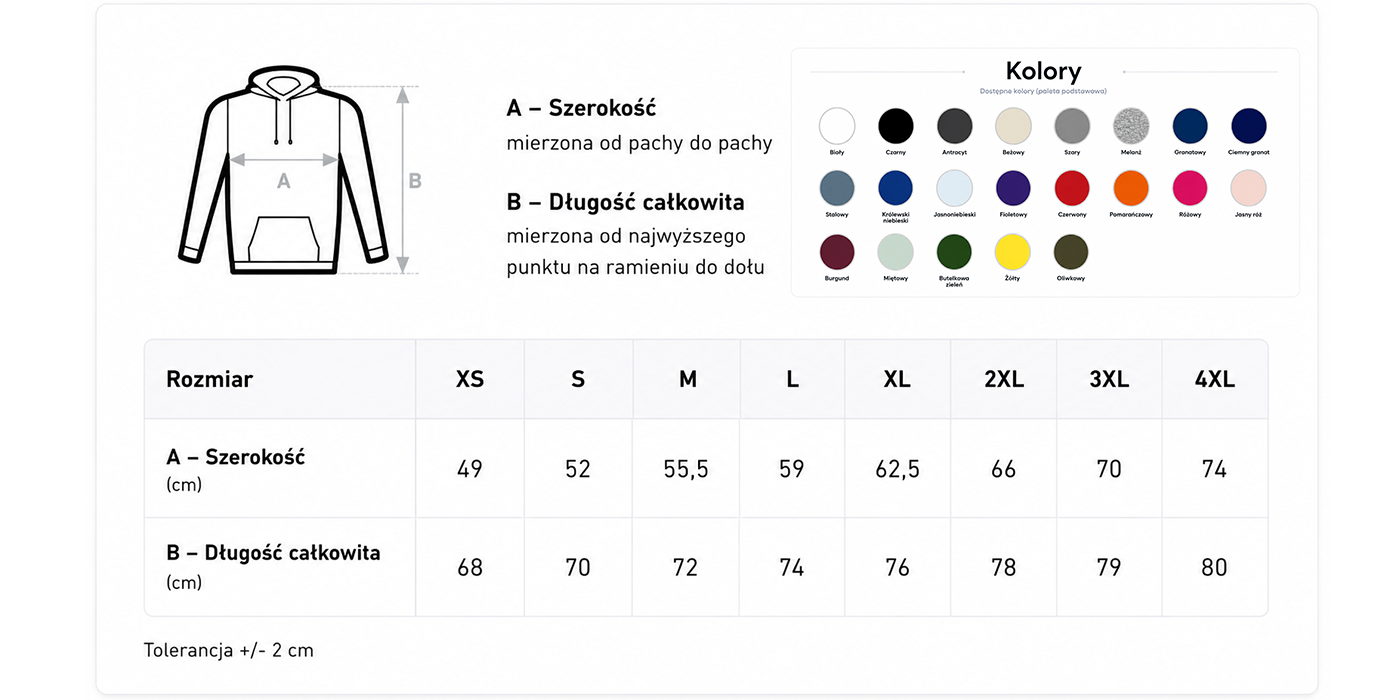 Bluza kangurek szczegóły