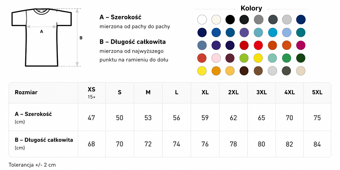 T-shirt Regular szczegóły