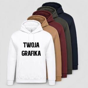 Bluza kangurka Classic z Twoim nadrukiem