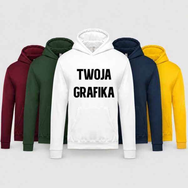 Dziecięca bluza kangurka z Twoim nadrukiem